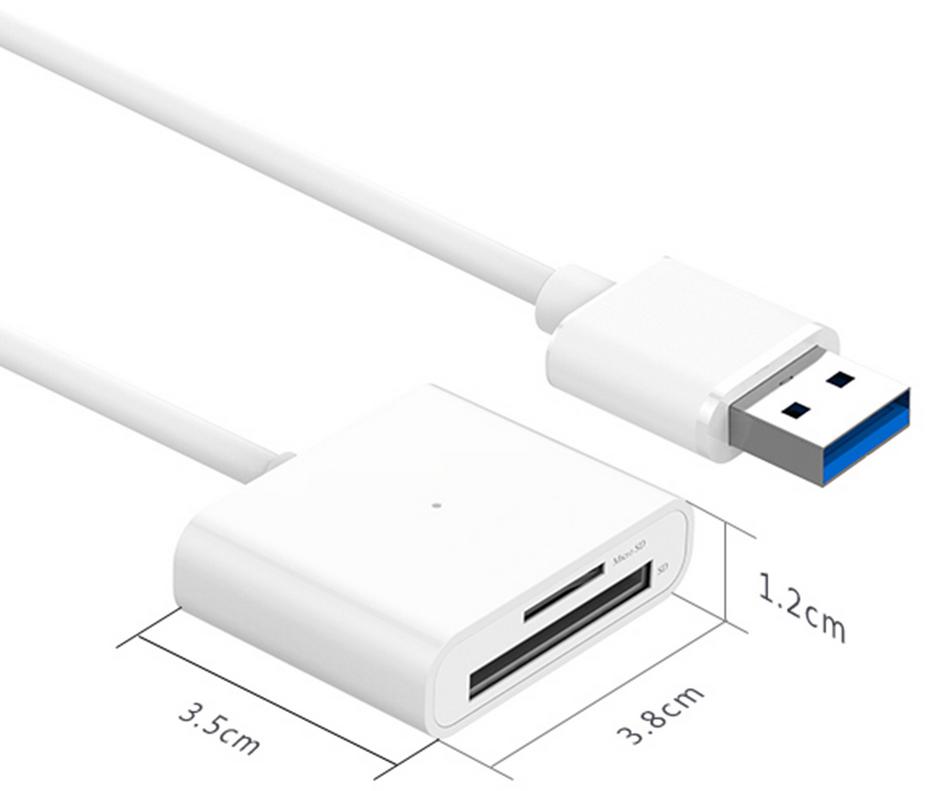 Unitek Y-9321 USB 3.0 czytnik kart SD/microSD - specyfikacja i dane: