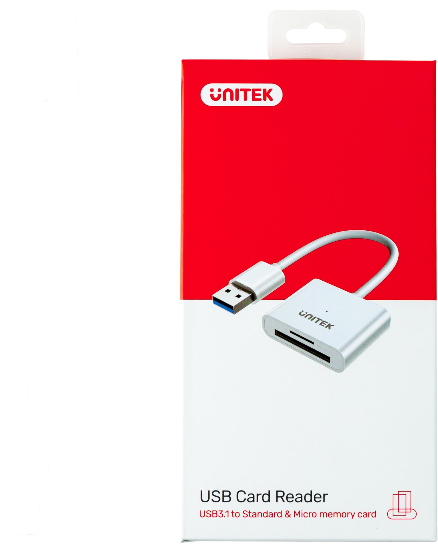 Czytnik kart Unitek Y-9321 SD/microSD USB 3.0