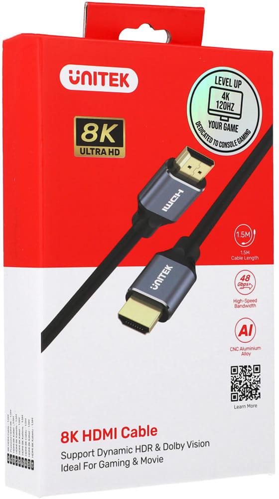 Unitek C137W przewód HDMI 2.1 8K UHD 1,5m - technologia w stylowym opakowaniu