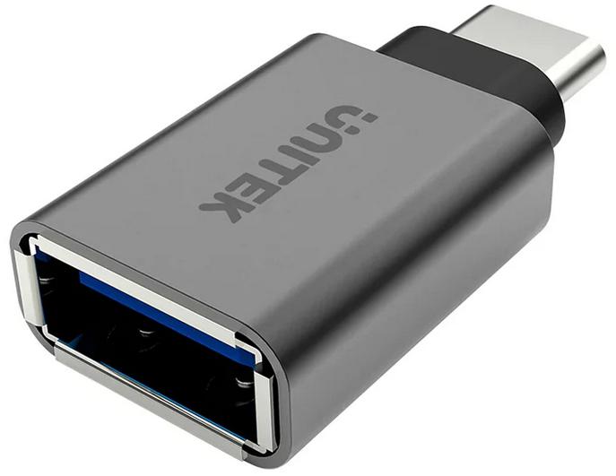 Unitek Y-A025CGY adapter USB TypC do USB (F) ALU - z myślą o nowych technologiach