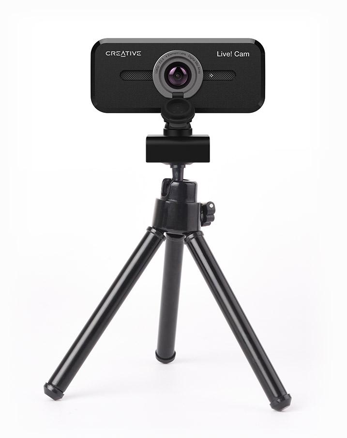 Wybierz kamerę internetową Creative Live! Cam Sync 1080 V2 FullHD i korzystaj z wielu opcji możliwego montażu!