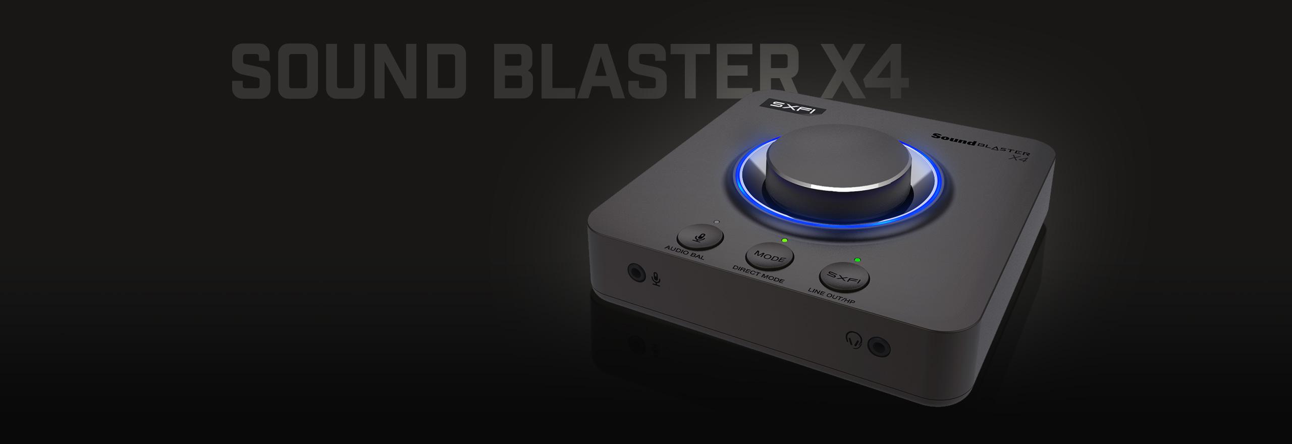 Karta dźwiękowa Creative Sound Blaster X4 zewnętrzna