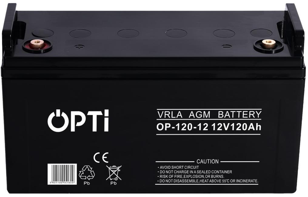 Akumulator bezobsługowy VRLA AGM OPTI 120Ah 12V OP-120-12 Volt Polska - najważniejsze cechy:
