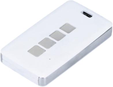 ROPAM TX4-ari-B pilot 4-kanałowy do dwukierunkowego systemu bezprzewodowego ari, obudowa biała, bat.