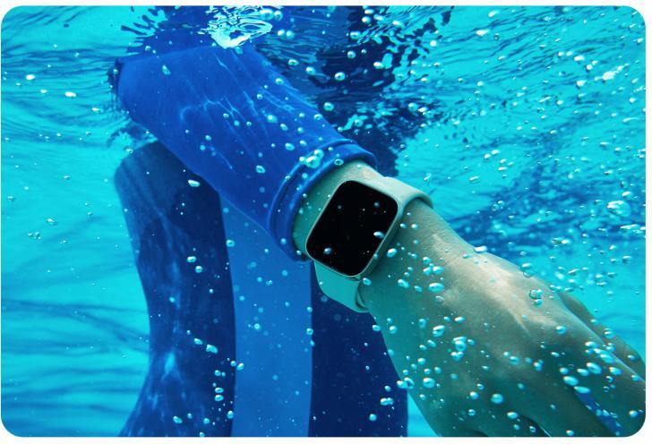 Smartwatch Xiaomi Redmi Watch 3 - wodoodporność 5 ATM: możliwość użytku także podczas pływania