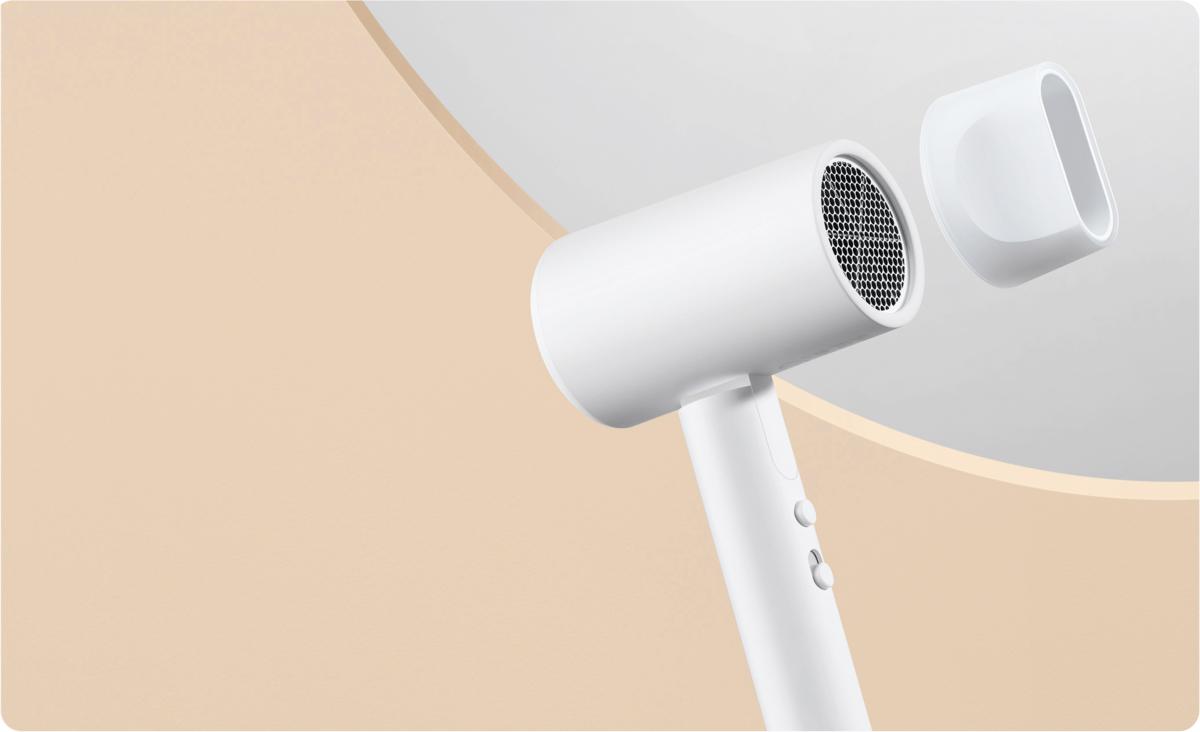 Xiaomi Compact Hair Dryer H101 White - nowoczesna suszarka do włosów z podwójnie izolowaną dyszą powietrzną