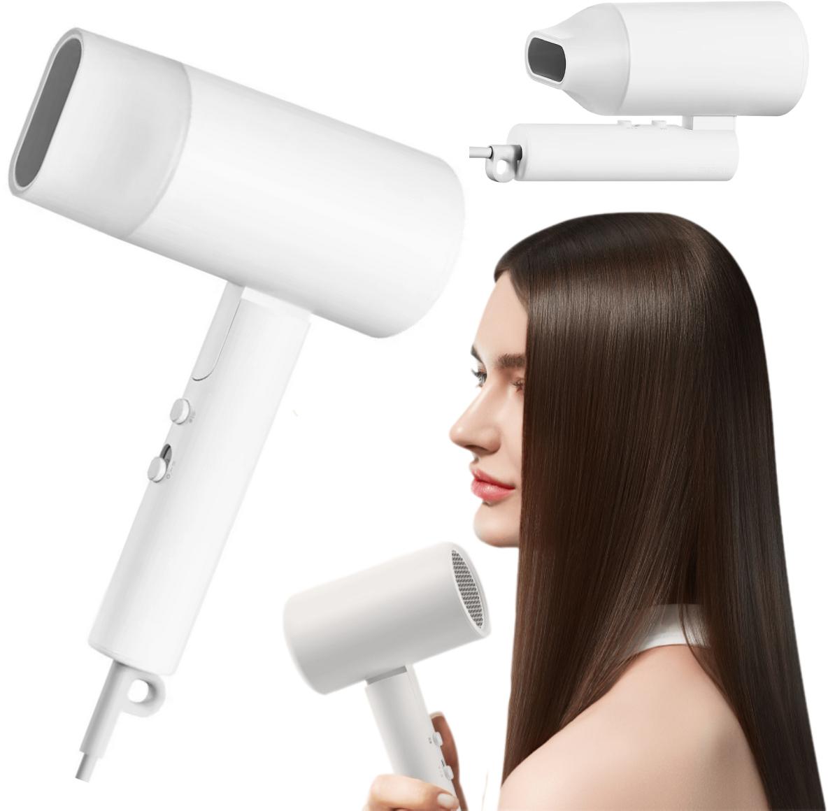 Składana suszarka do włosów Xiaomi Compact Hair Dryer H101 White - najważniejsze cechy: