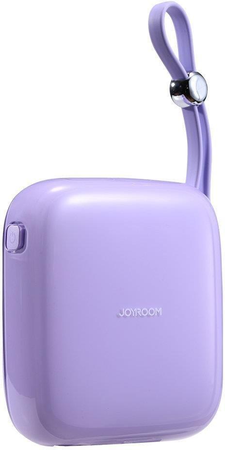 Joyroom fioletowy powerbank 10000mAh Jelly Series 22.5W z wbudowanym kablem USB-C (JR-L002) - specyfikacja i dane techniczne: