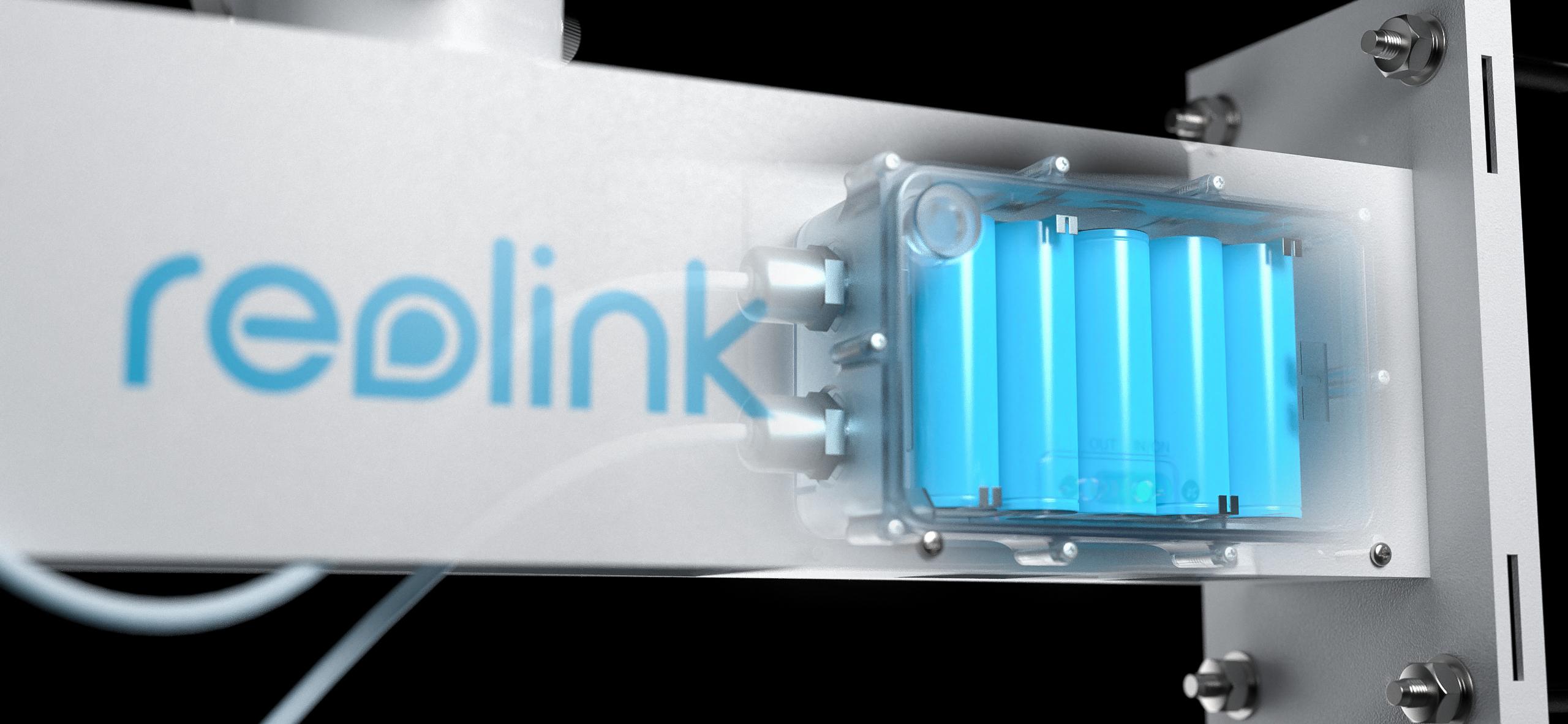 Reolink TrackMix 2K 4MPx LTE Plus z panelem solarnym Reolink Plus - bardzo duża bateria i panel słoneczny o mocy aż 66W