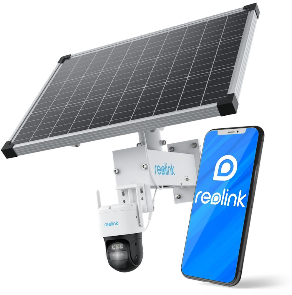 Kamera zewnętrzna IP Reolink TrackMix 2K 4MPx LTE Plus z panelem solarnym Reolink Plus - najważniejsze cechy urządzenia monitorującego: