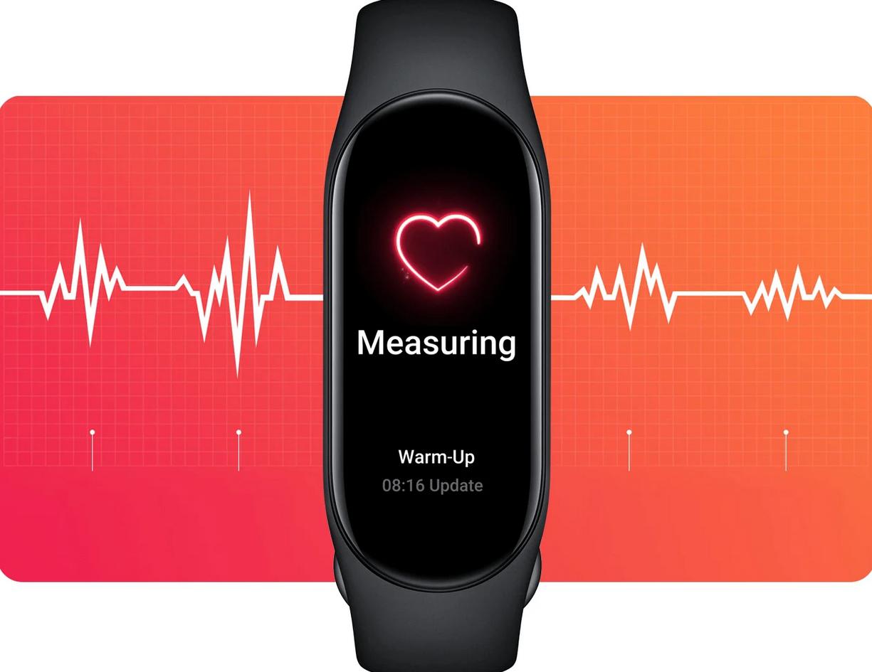 Xiaomi Mi Band 7 NFC - zaawansowany asystent zdrowia, który zapewni Ci całodobowy monitoring parametrów zdrowotnych