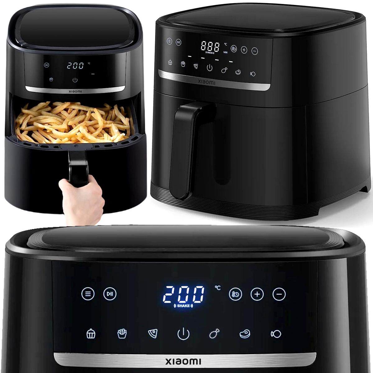 Frytkownica beztłuszczowa 6L Xiaomi Mi Smart Air Fryer Pro CZARNA - najważniejsze cechy urządzenia kuchennego: