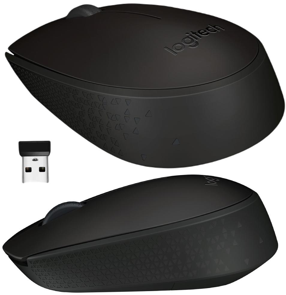 Logitech M171 czarna mysz bezprzewodowa USB 1000 dpi - najważniejsze cechy