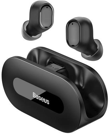 Czarne słuchawki bezprzewodowe TWS Bluetooth 5.3 Baseus Bowie Mini EZ10 A00054300116-Z1 - specyfikacja i dane techniczne: