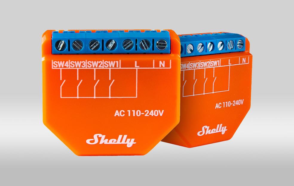 Shelly Plus i4 Kontroler/aktywator scen WIFI
