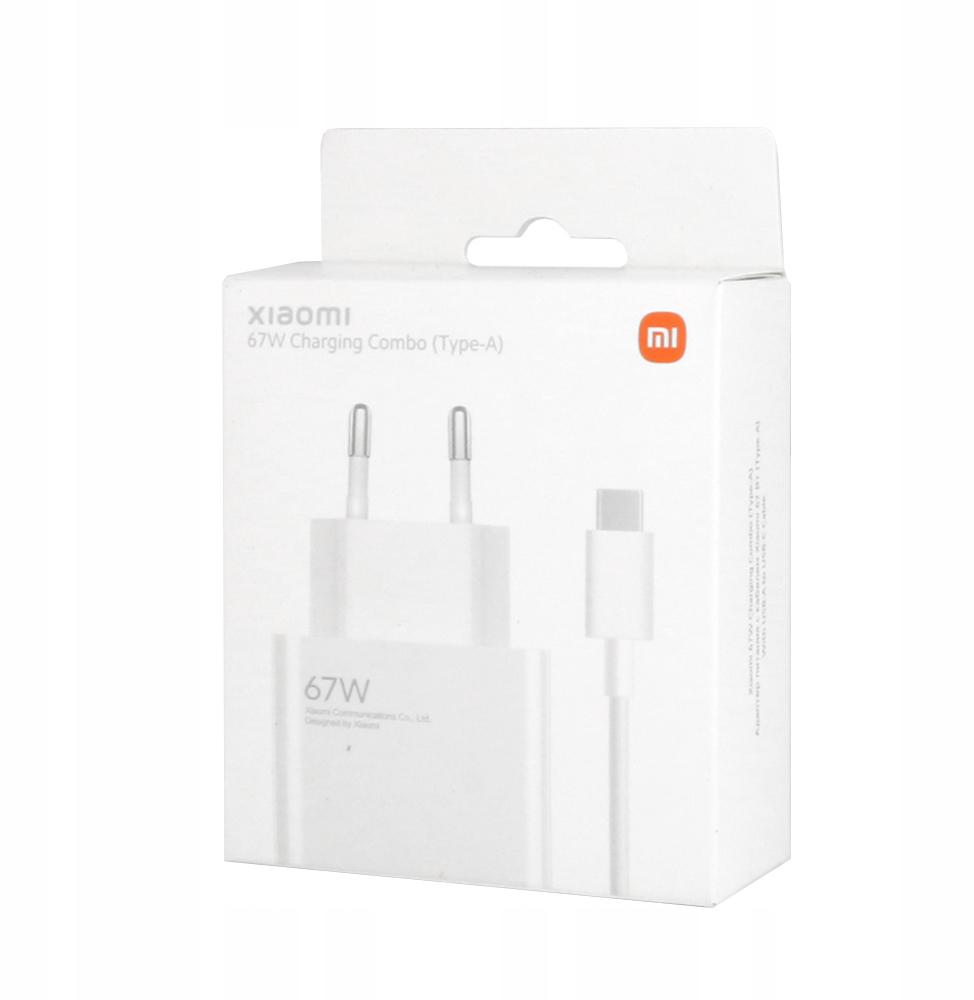 Szybka ładowarka sieciowa Xiaomi Mi 67W Wall Charger PD 3.0 QC 3.0 - wsparcie technologii szybkiego ładowania