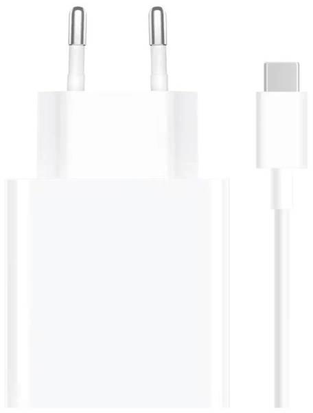 Szybka ładowarka sieciowa Xiaomi Mi 67W Wall Charger PD 3.0 QC 3.0 - kabel USB-A do USB-C w zestawie