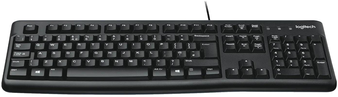 Przewodowa klawiatura membranowa Logitech Keyboard K120 US - niezawodna, trwała i łatwa w użytkowaniu