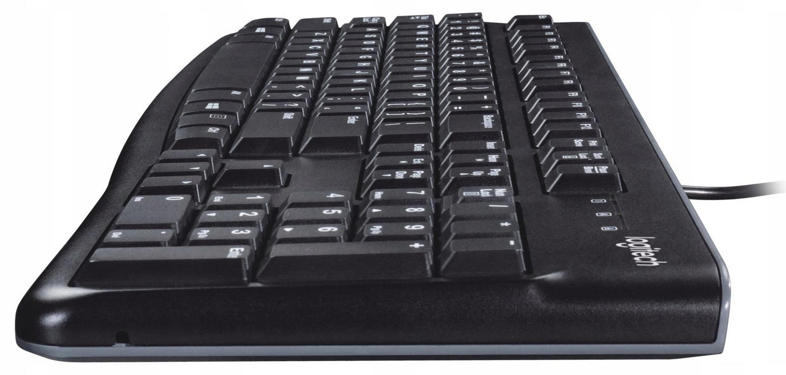 Przewodowa klawiatura membranowa Logitech Keyboard K120 US - specyfikacja i dane techniczne: