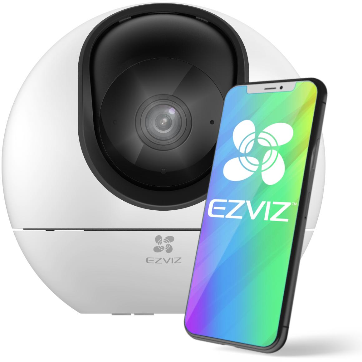 Inteligentna kamera IP niania domowa EZVIZ H6 3K Wi-Fi 360° - najważniejsze cechy urządzenia monitorującego: