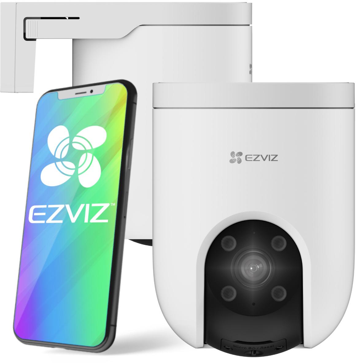 Obrotowa kamera monitorująca 4G 2K 3MPx EZVIZ CS-H8c - najważniejsze cechy kamery do monitoringu: