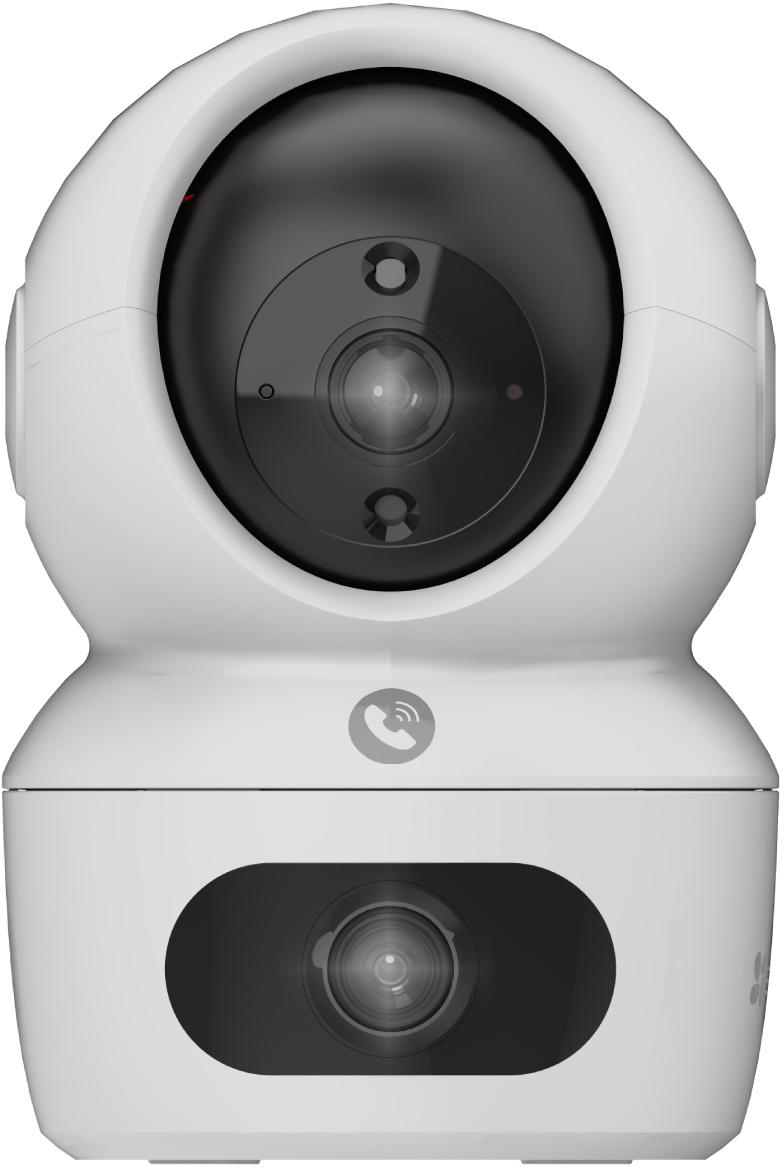 Wewnętrzna kamera bezpieczeństwa IP z dwoma obiektywami EZVIZ H7C 2K+ Dual - specyfikacja i dane techniczne urządzenia monitorującego: