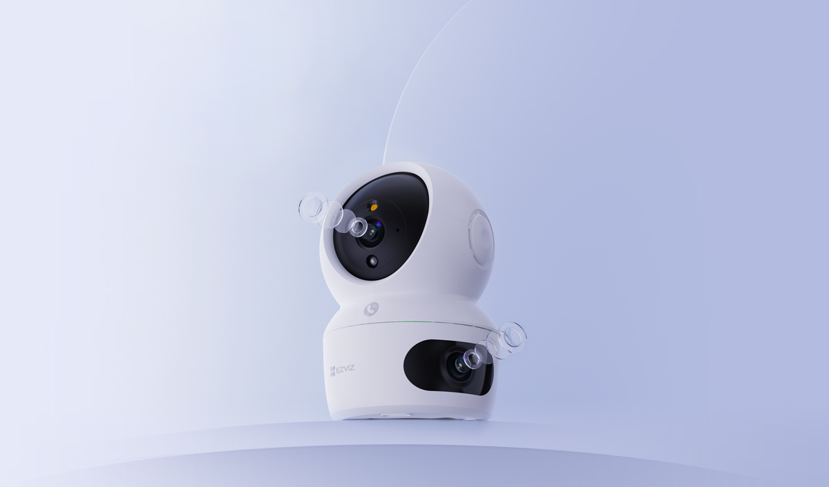 EZVIZ H7C Dual - wewnętrzna kamera monitorująca IP z dwoma obiektywami i dużą ilością przydatnych funkcji