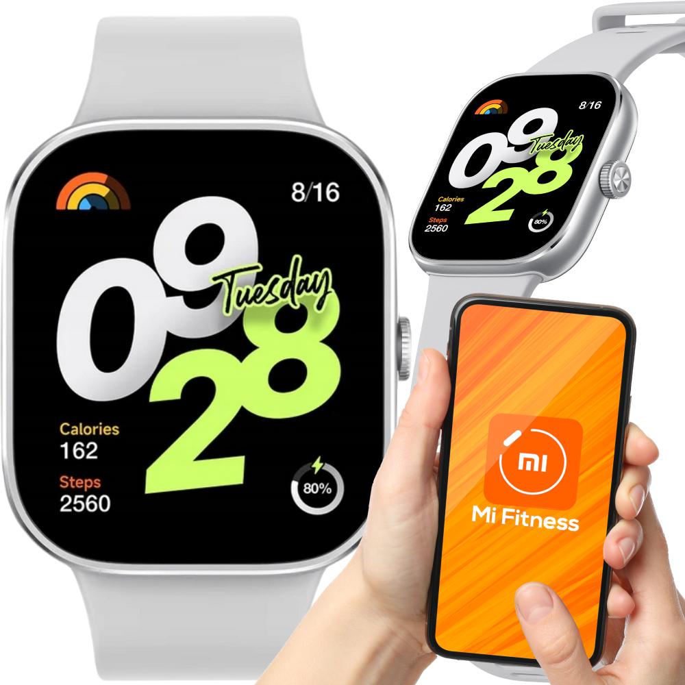 Smartwatch sportowy Xiaomi Redmi Watch 4 Silver Gray - najważniejsze cechy urządzenia: