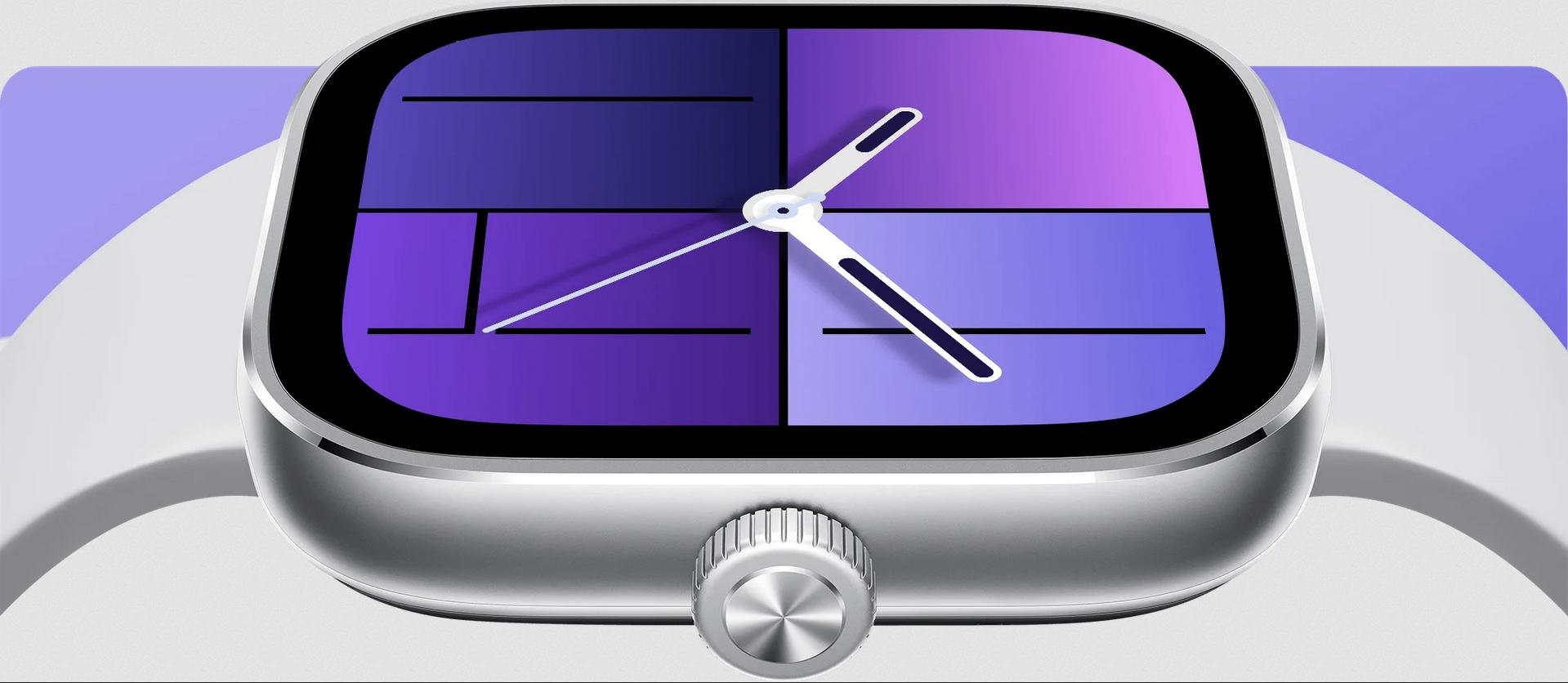 Smartwatch Xiaomi Redmi Watch 4 Silver Gray - ultraduży wyświetlacz AMOLED o przekątnej wynoszącej aż 1,97
