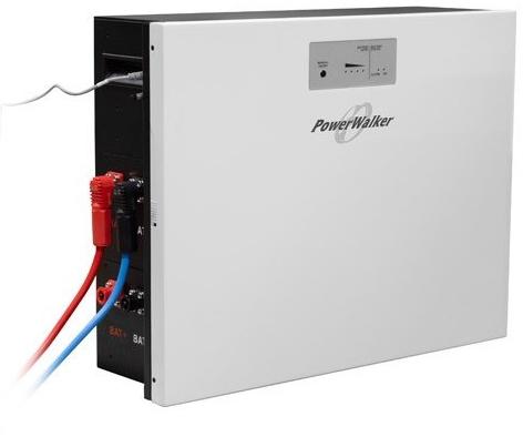 Bank energii Life Battery System 48‑100 LiFePO4 do inverterów ON/OFF‑Grid 16x100Ah PowerWalker - urządzenie o doskonałej żywotności energii: