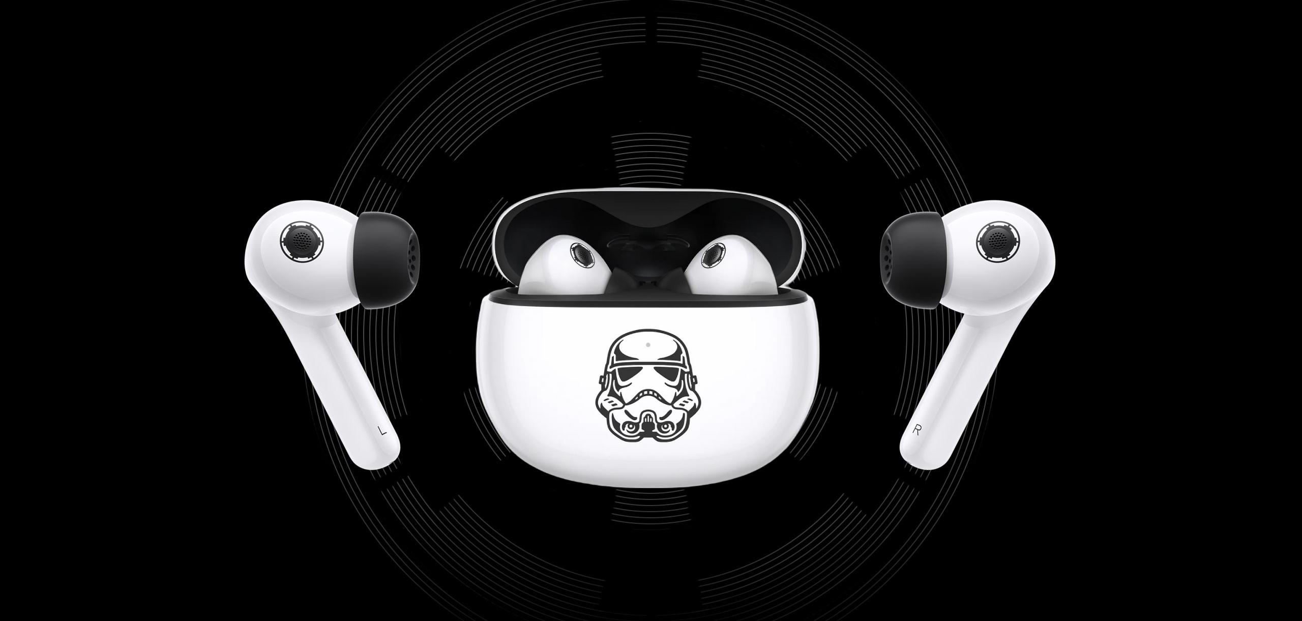 Słuchawki bezprzewodowe Xiaomi Buds 3 Star Wars™ Edition Stormtrooper - ikoniczne logo, futurystyczny design!