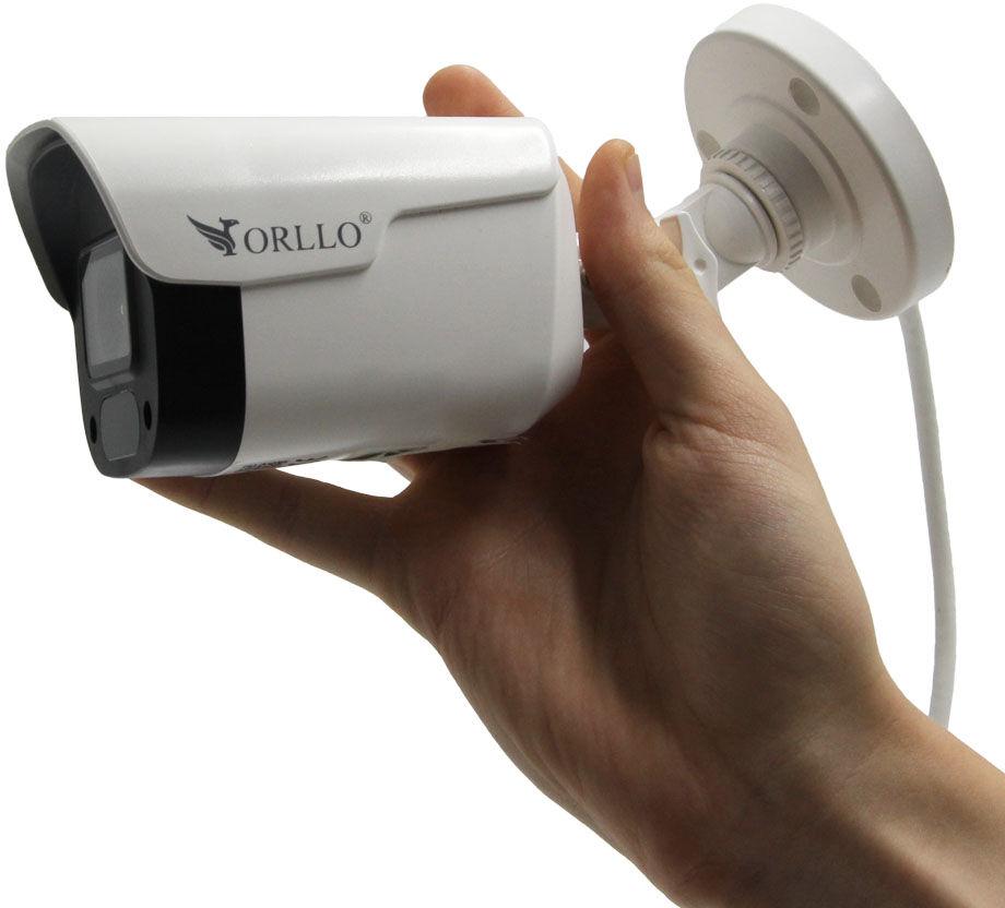 4 x kamera ORLLO PoE ECO Bullet 2MPx - specyfikacja i dane techniczne każdej z kamer zawartych w zestawie: