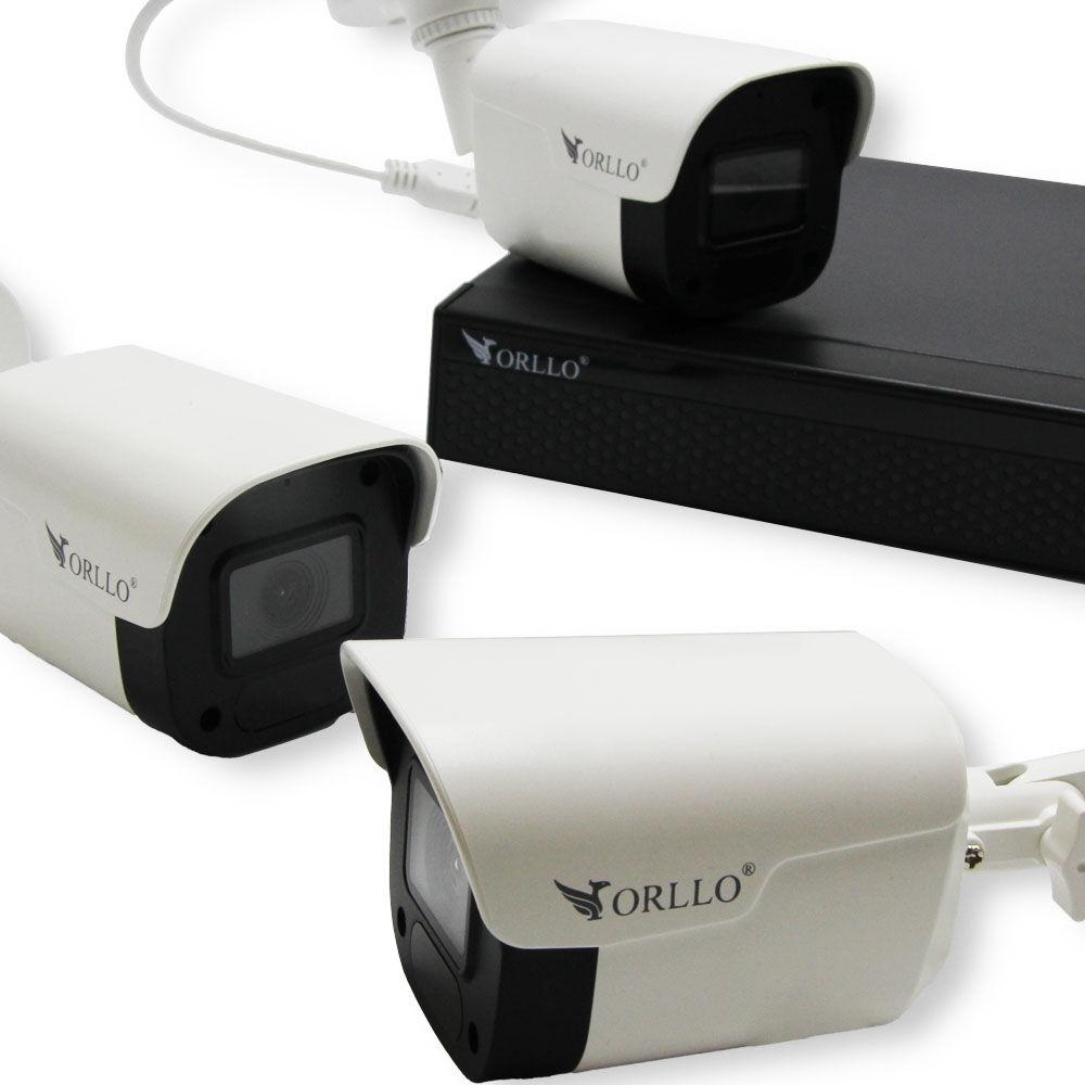 Rejestrator ORLLO NVR3 9CH - specyfikacja i dane techniczne nagrywarki obrazu zawartej w zestawie: