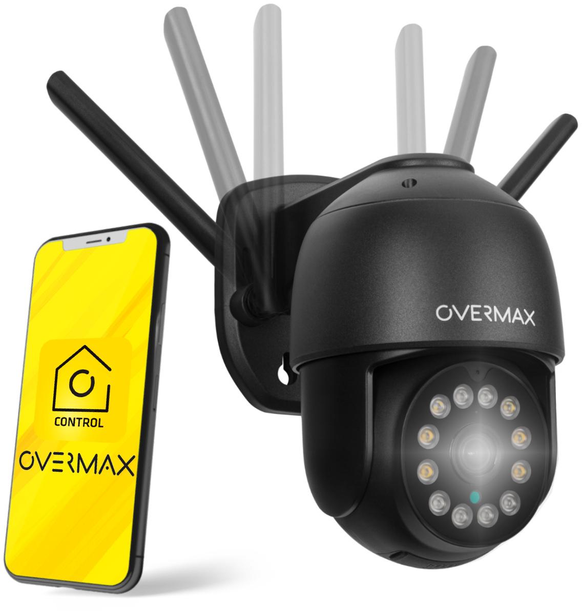 Obrotowa kamera zewnętrzna IP Overmax OV-CAMSPOT 4.95 QHD Wi-Fi 4MPx 360° - najważniejsze cechy urządzenia: