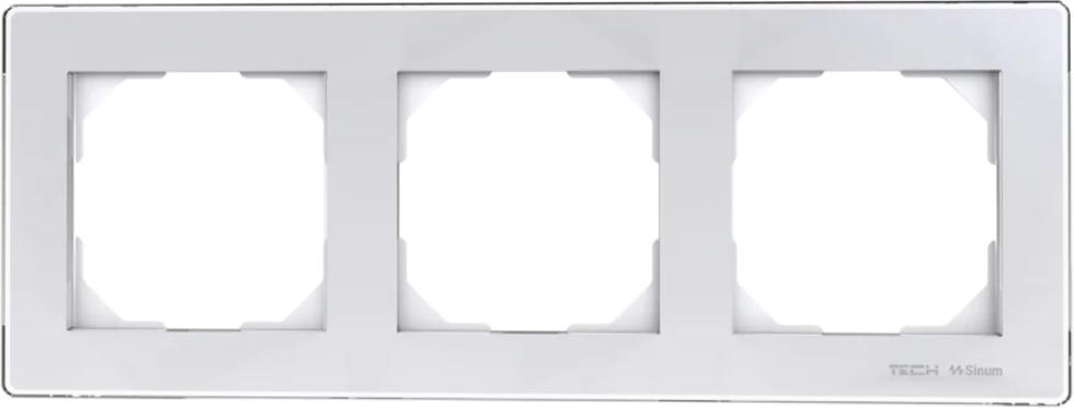 Ramka potrójna biała FG-03 Tech Sterowniki