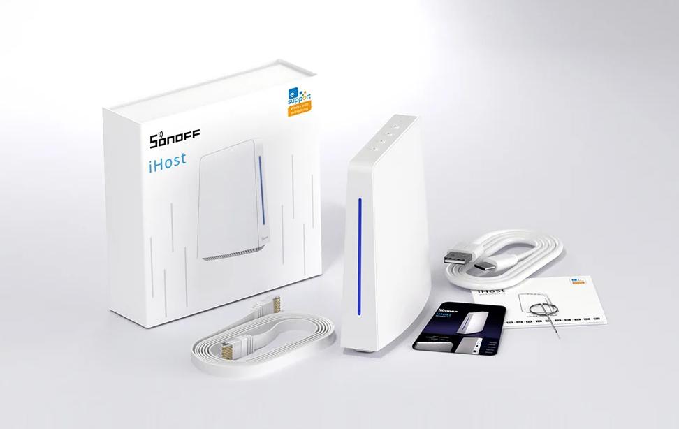 Centrala Wi-Fi / ZigBee Sonoff iHost Smart Home Hub AIBridge-26 4GB RAM - wszystko co niezbędne znajdziesz w zestawie!