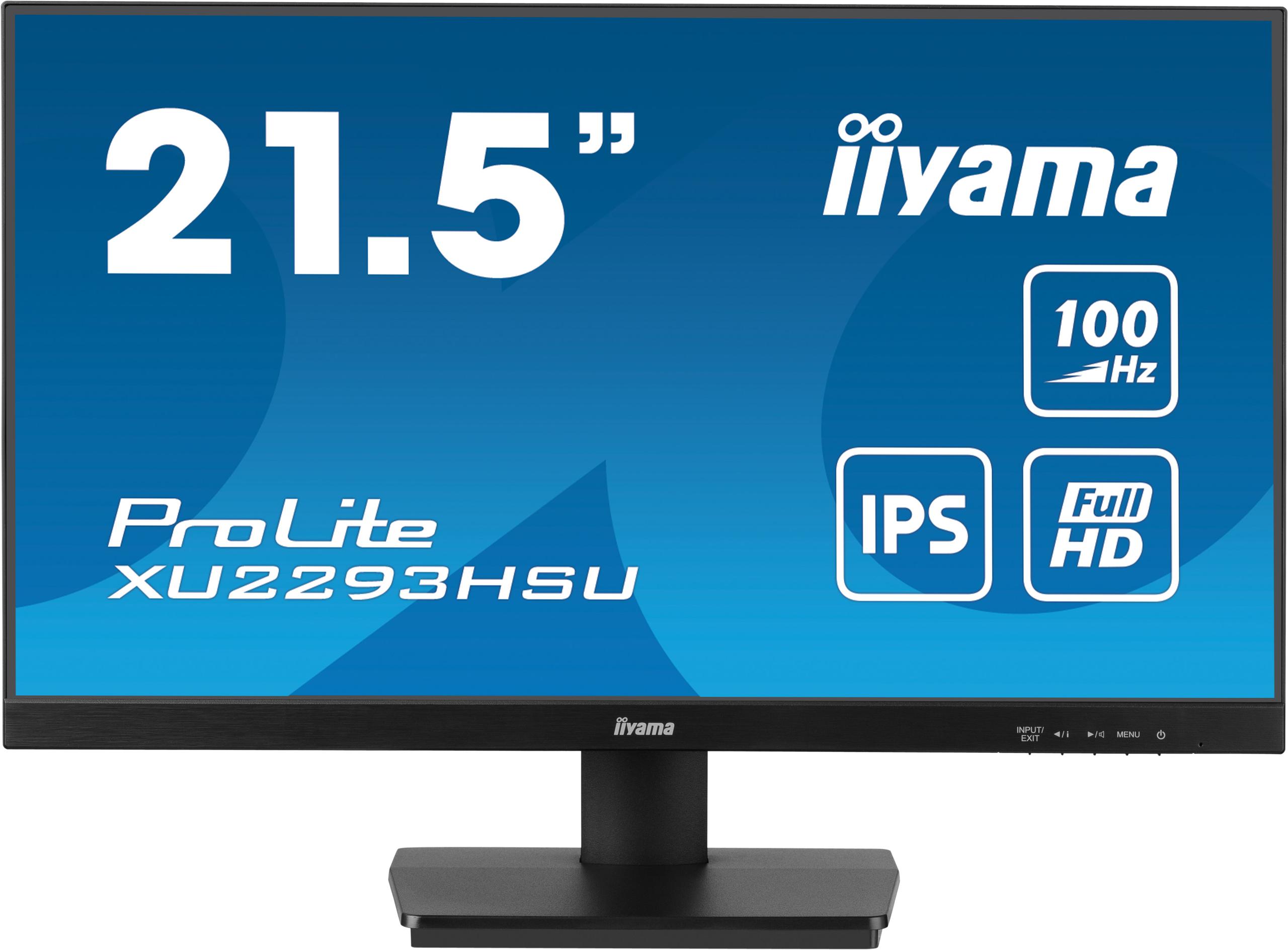 Monitor LED IIYAMA XU2293HSU-B6 22\" IPS 1ms 100HZ HDMI DisplayPort USB - doskonały wybór do domu i biura!