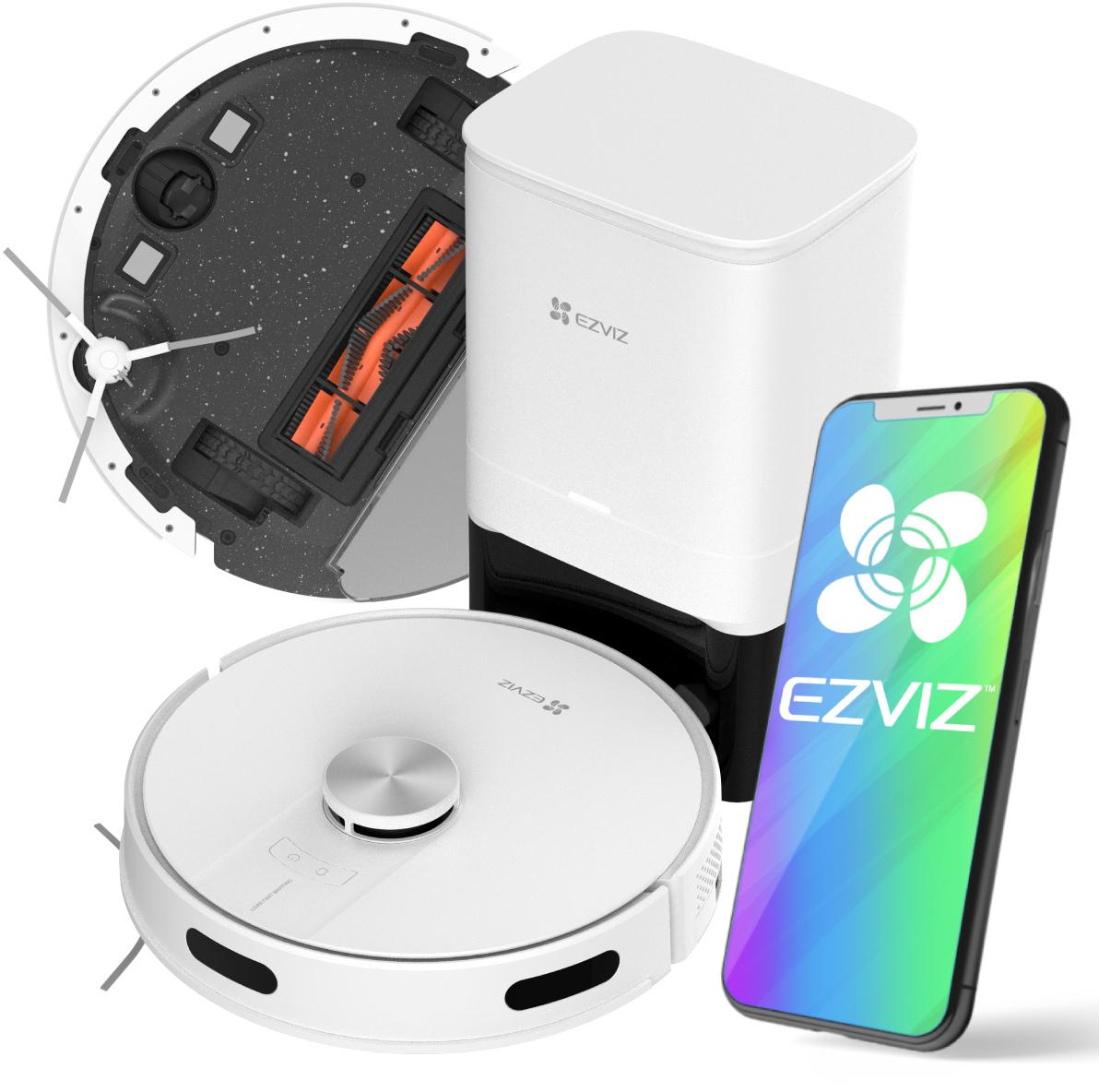 EZVIZ RE4 Plus inteligentny robot sprzątający 2w1 odkurzanie z mopowaniem - najważniejsze cechy urządzenia: