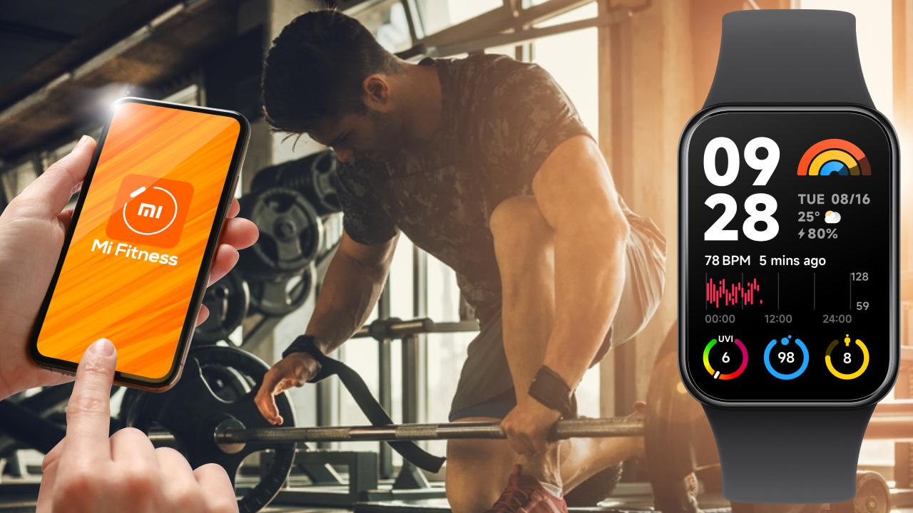 Opaska sportowa Xiaomi Smart Band 8 Pro - ponad 150 trybów ćwiczeń, 10 trybów biegowych, ćwiczenia rozgrzewkowe i relaksacyjne 3D