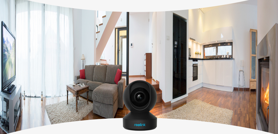 Wewnętrzna kamera monitorująca IP Wi-Fi Reolink E1 ZOOM - obraz w doskonałej jakości 5MPx Super HD