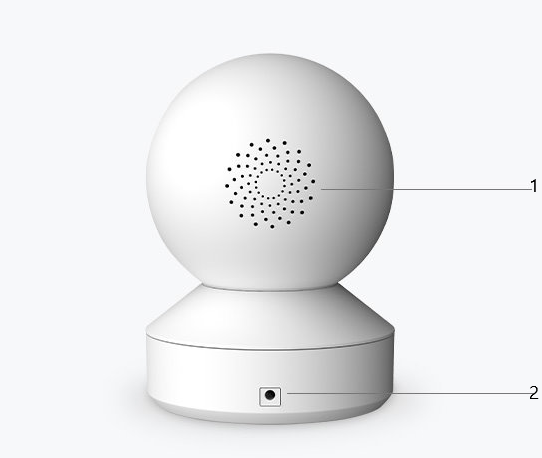 Kamera monitorująca IP Wi-Fi Reolink E1 ZOOM - gniazda: