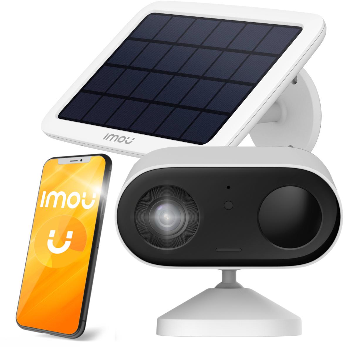 Imou Cell Go Kit zestaw monitorujący IP z panelem solarnym FSP12 - najważniejsze cechy zestawu do monitoringu: