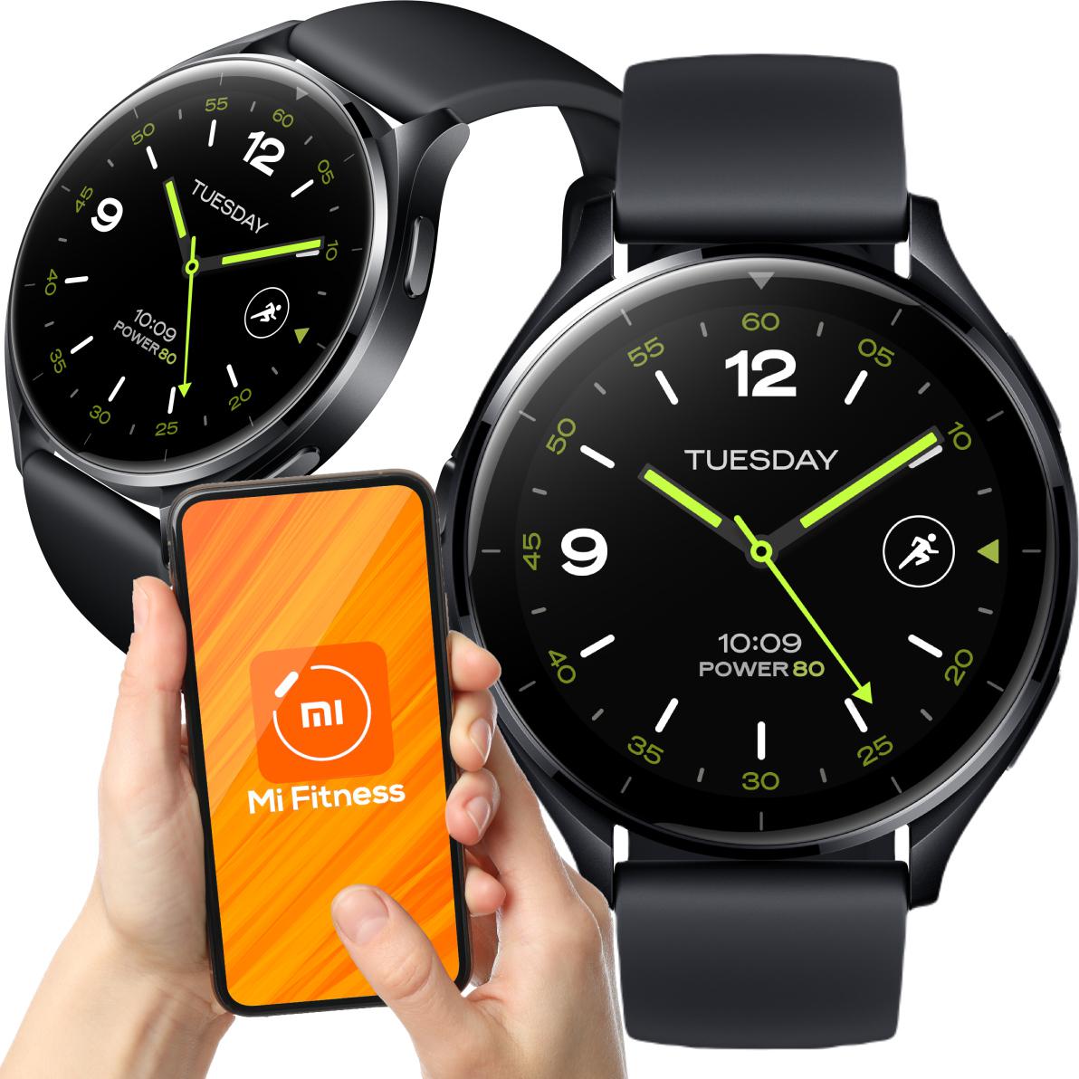 Smartwatch z systemem operacyjnym WearOS Xiaomi Watch 2 BLACK - najważniejsze cechy: