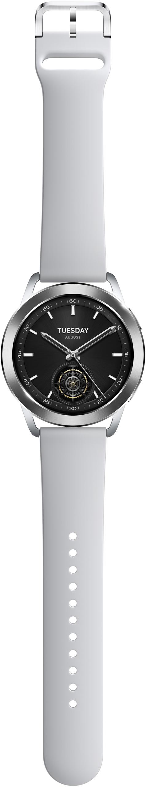 Smartwatch z systemem operacyjnym HyperOS Xiaomi Watch S3 SILVER - specyfikacja i dane techniczne zegarka elektronicznego:
