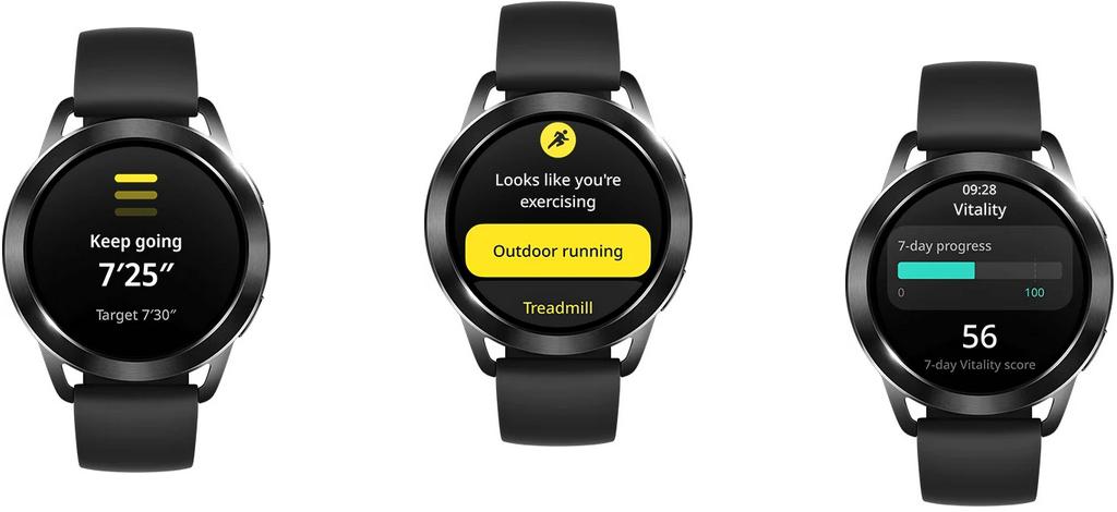 Smartwatch Xiaomi Watch S3 - trasy biegowe na nadgarstku, automatyczne rozpoznawanie ruchu, ocena witalności