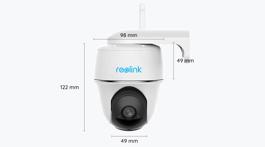 Kamera IP Reolink Argus Pt akumulatorowa bezprzewodowa 5MP WiFi