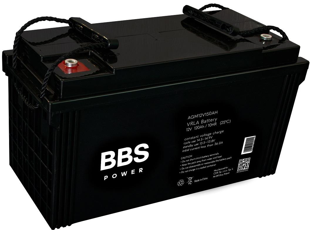 Akumulator AGM BBS Power 12V 120Ah - NAJWAŻNIEJSZE CECHY:
