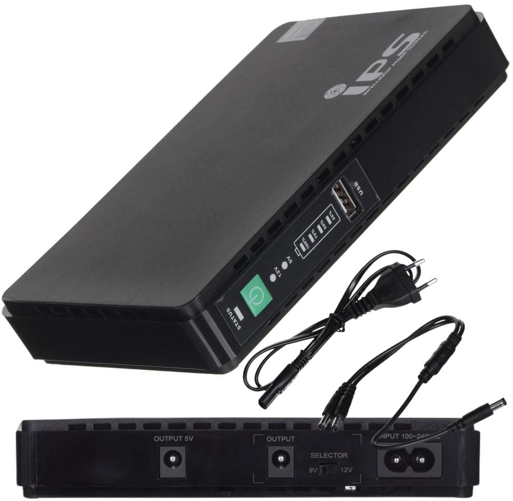 Mini zasilacz awaryjny UPS IPS RouterUPS-30 30W 8800mAh - najważniejsze cechy: