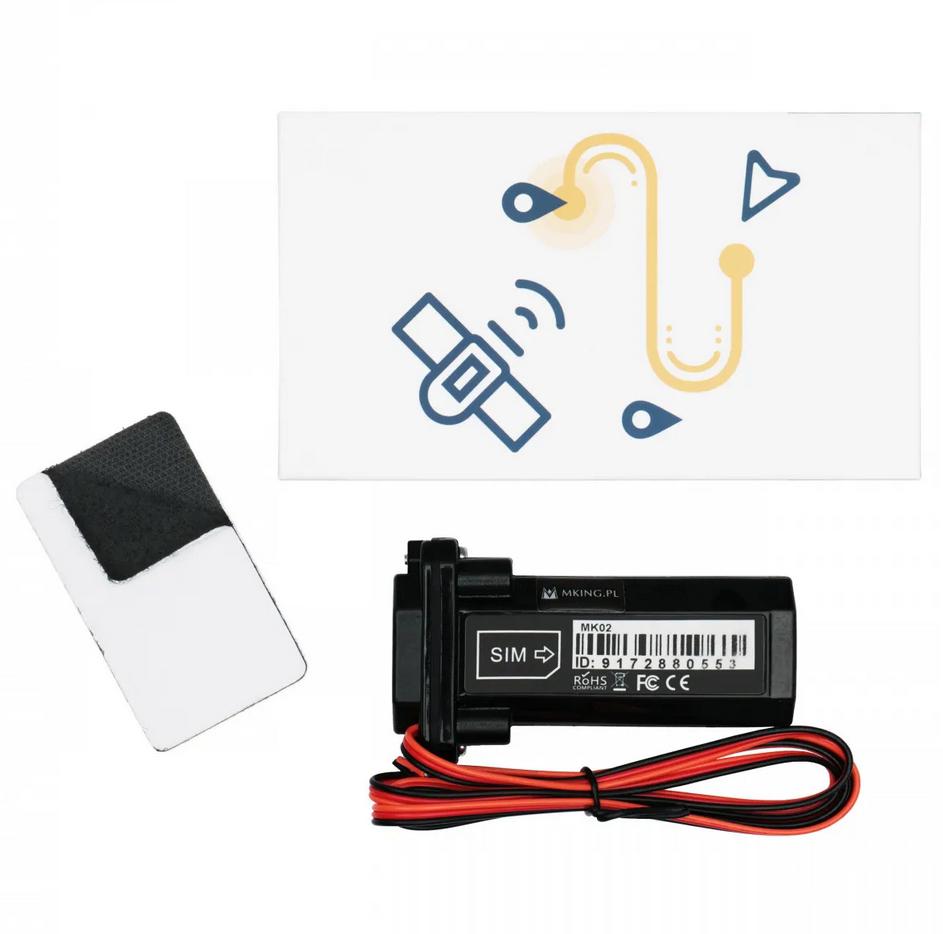 Wodoodporny lokalizator GPS do auta i łodzi Mking MK02 - wiele przydatnych funkcji w jednym, małym urządzeniu