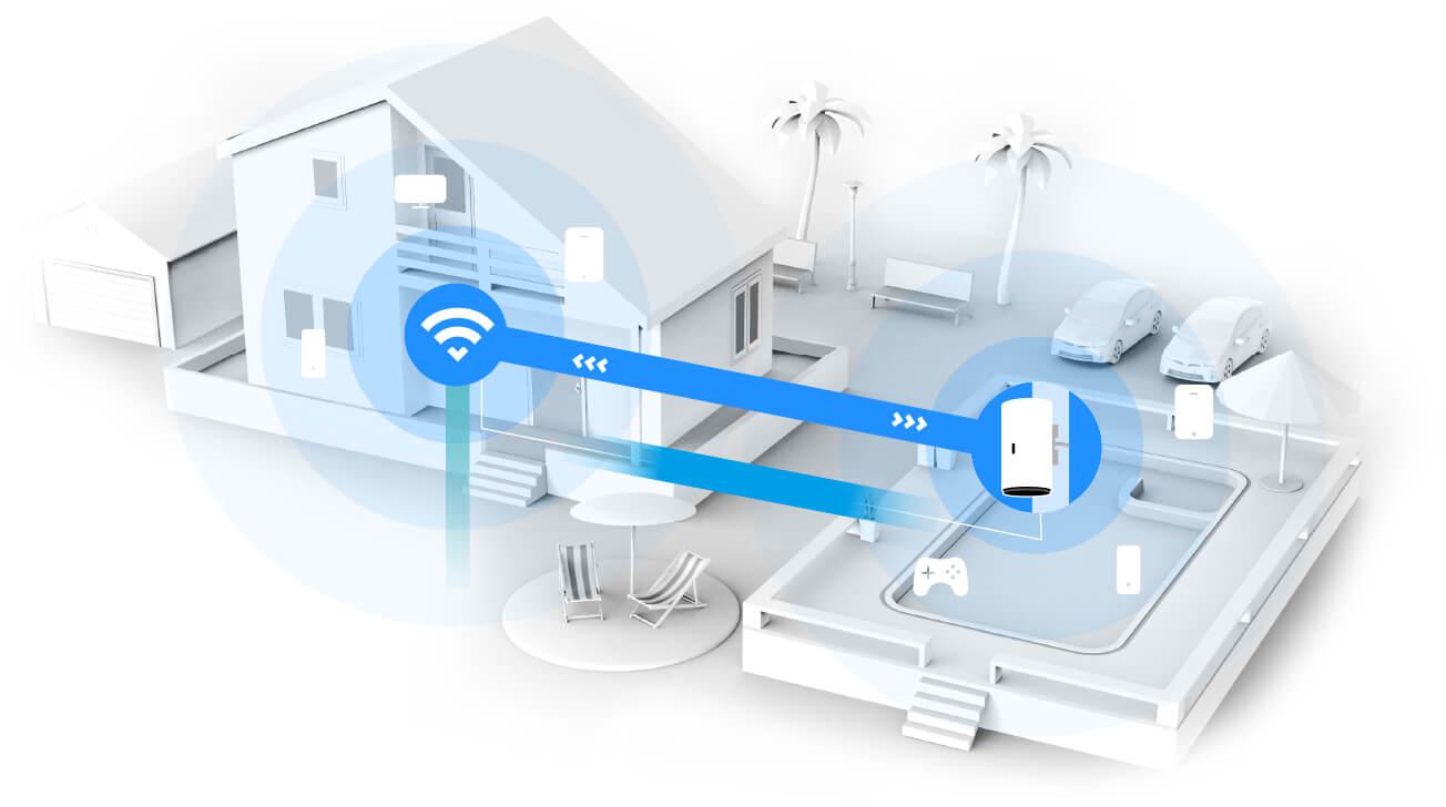 Jednostka domowego systemu WiFi MESH TP-Link DECO X50-OUTDOOR – szybkie WiFi także na zewnątrz budynku